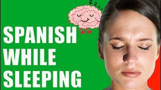 Learn Spanish WHILE SLEEPING: Beginner Lessons