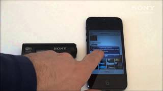 Sony Action Cam Wi-Fi: Transferring Content to Apple iOS Device via Playmemories Mobile App