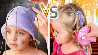 RICH VS POOR 💖👸 Creative Princess Hacks You’ll Love! 🌟👑