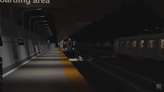 Roblox IND Rockaway Lines - Far Rockaway Bound R179 (A) Train At Howard Beach-JFK Airport