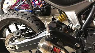 Ducati Scrambler 1100 Competition Werkes Exhaust