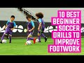 Best Beginner Soccer Drills To Improve Footwork | U6  U8 Soccer Drills | Fun Soccer Drills By Mojo