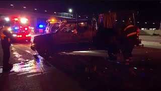 Crash Spills Nails Across I-80
