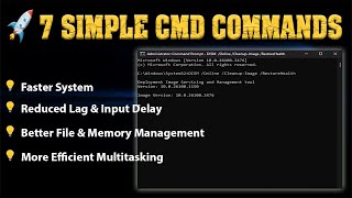 Speed Up Your PC Instantly with 7 Simple CMD Commands!