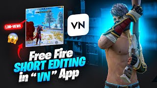 How To Edit Free Fire Gameplay Short Video In Vn App | Short Video Editing Free Fire