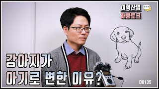 강아지가 아기로 변하는 꿈 해몽