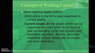 Working capital