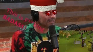 Joe Rogan reacting to Old School Runescape. OSRS