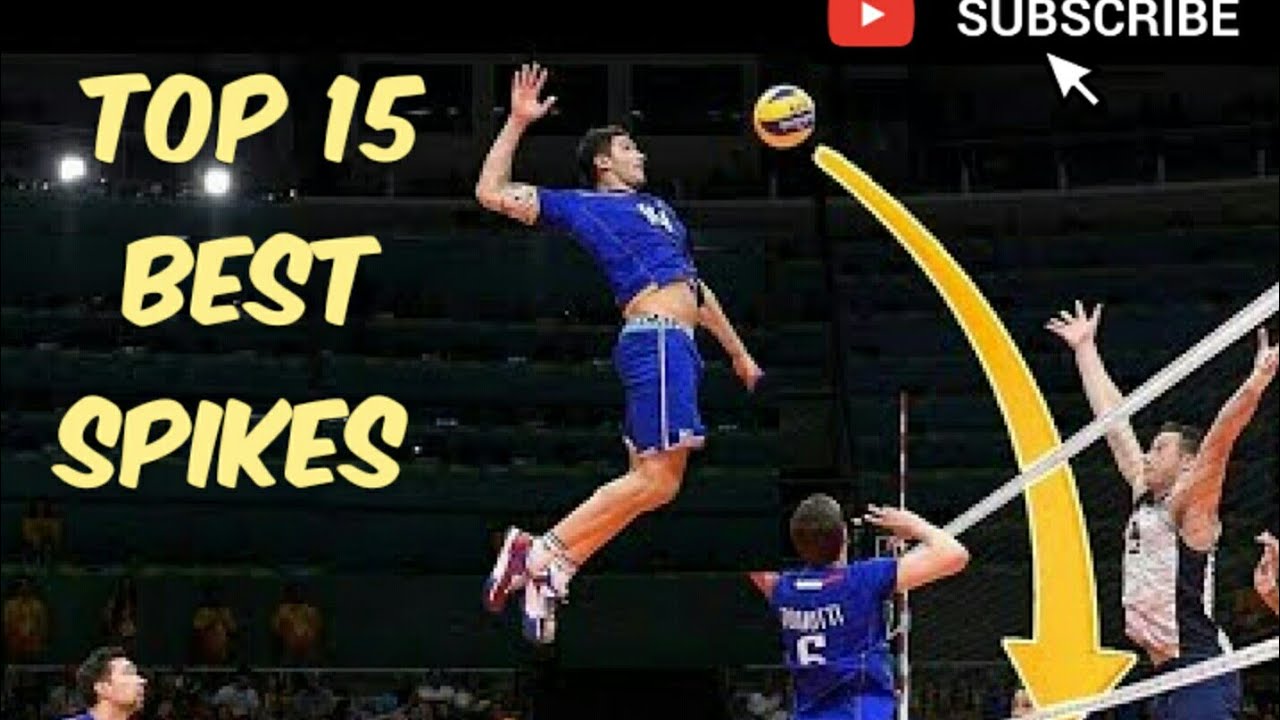 Top 15 Best Spikes Ever In Volleyball History - YouTube