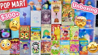 $300+ POPMART HAUL & UNBOXING *♡* INOSOUL, PINO JELLY ,NYOTA, AND MORE!!