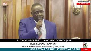 HON GEOFFREY LUTAAYA AYOGEDE MU PARLIAMENT