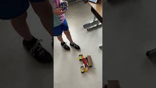 Automatic Cleaning Robot build with SAM Labs