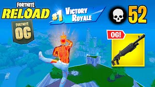 Fortnite Reload | High Kill Solo vs Squads Ranked Gameplay (Keyboard & Mouse)