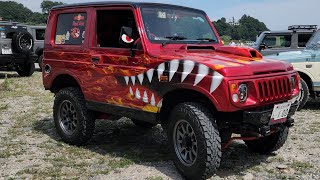 japan Suzuki jimny festival 2024 || modified coolest jimny in different colours