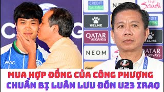 Bầu Đức muốn mua hợp đồng Công Phượng - U23 Việt Nam vs U23 Iraq