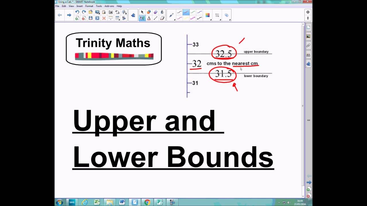 Upper And Lower Bounds - YouTube