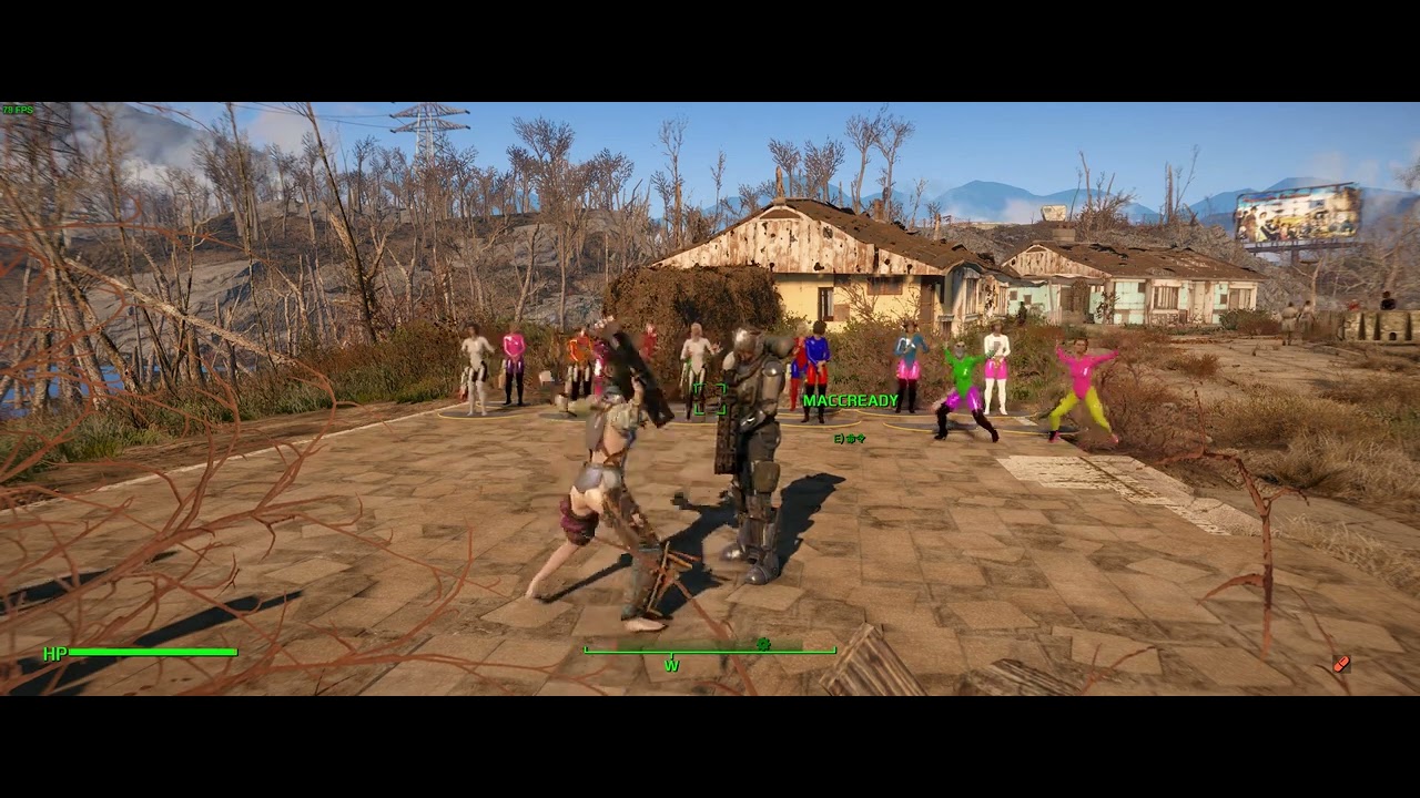 Fallout 4 LETS DANCE MOD - YouTube