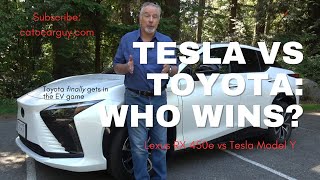 TESLA VS TOYOTA: CAN LEXUS RX 450e CHALLENGE MODEL Y?