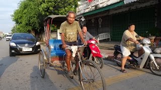 สามล้อถีบคันสุดท้ายของลำปาง last three wheeler Lampang