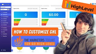 How to Customize HighLevel! The Marketers Toolkit for GoHighLevel Full Review!