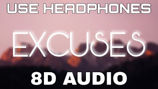 Excuses [8D AUDIO] AP Dhillon | Gurinder Gill | Intense | 8D Punjabi Songs 2021