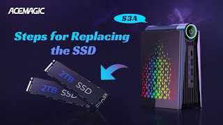 🔧 Easy SSD \u0026 DDR Upgrade on ACEMAGIC S3A Mini PC! 🚀 | Beginner-Friendly Tutorial