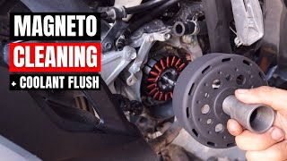 ADV 160 | Stator & Magneto Cleaning + Coolant Flush