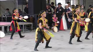 いーま太鼓　響（２）　エイサー団体　創作エイサー　TSUNAフェス（那覇市パレットくもじ）　那覇祭り