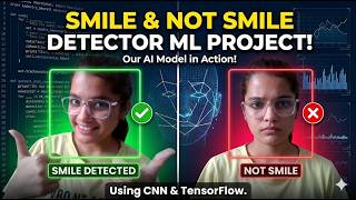 I Built a Smile Detector using AI 😊😐 | CNN + TensorFlow + Streamlit