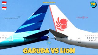 Garuda Indonesia Vs Lion Air Comparison 2023! 🇮🇩 Vs 🇮🇩