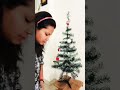 finally decorated my christmas tree 🌲 🧑‍🎄 shortsfeed youtubeindia reetikasgoodlife minivlog