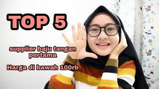 5 REKOMENDASI SUPPLIER BAJU TANGAN PERTAMA DI INSTAGRAM DAN SHOPEE