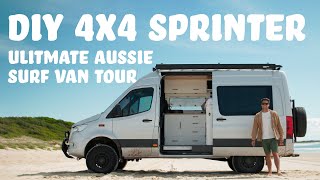 VAN TOUR: 4x4 Sprinter Conversion│Our Ultimate Off-Road Surf Van