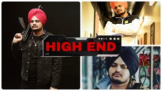 HIGH END - Sidhu Moosewala | 5911 records | New Punjabi song