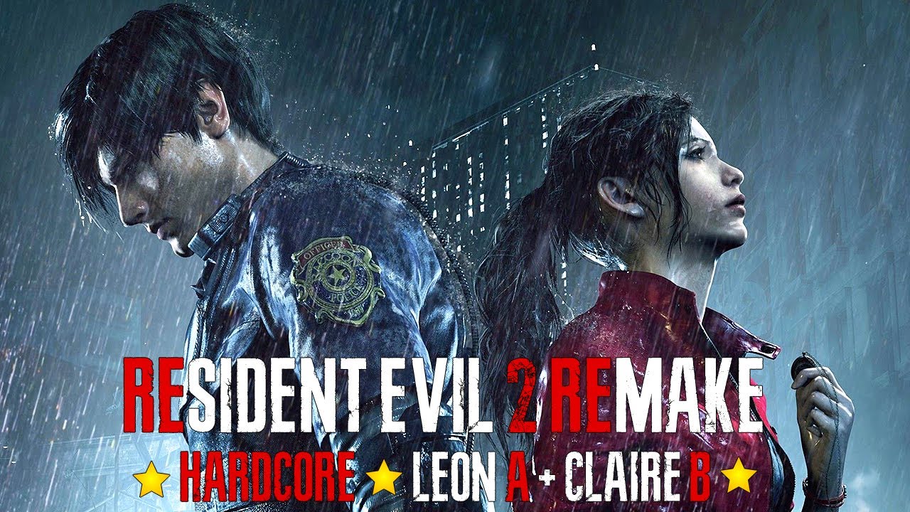 Resident Evil 2 Remake - Leon A + Claire B (Hardcore/No Damage ...