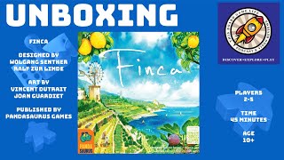 Finca Unboxing