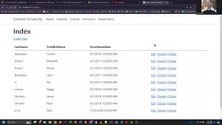 ASP.NET Core - Razor Pages with Entity Framework Core Part 2 - Microsoft Tutorial - Summer 2024