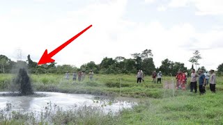 Ngeri..Semburan Tanah Misterius Tiba-tiba Muncul di Pekarangan Warga! Kenapa Ini?