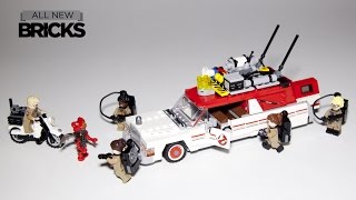 Lego Ghostbusters 75828 Ecto-1 and 2 Speed Build
