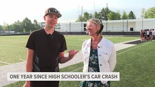 West Ottawa High School student looks back on recovery one year after crash