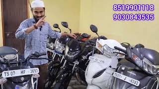 Second hand bikes in Hyderabad moosepet piller no 892