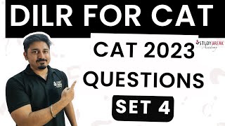 DILR CAT23 Slot 1 (Set 4 - Visa Applications) Easy Way to CRACK CAT | Study Break Academy