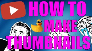 HOW TO MAKE FREE THUMBNAILS FOR YOUTUBE 2016!
