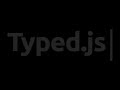 TYPING EFFECT USING HTML JAVASCRIPT