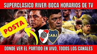 😱👉Canales Donde Ver BOCA vs River en VIVO. [Noticias De Futbol Argentino]