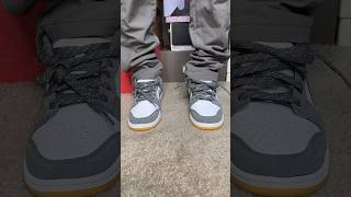 Nike dunk low Smoke Grey Gum 3m Swoosh