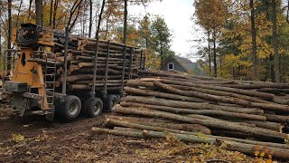 ROTOBEC Elite putting on a load of firewood