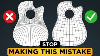 The Fastest Way to Fix Bad Topology in Blender