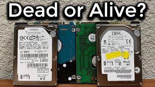 Testing Some Laptop Hard Drives! - Do They Work?