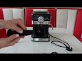 lidl espresso machine setup demo u0026 review